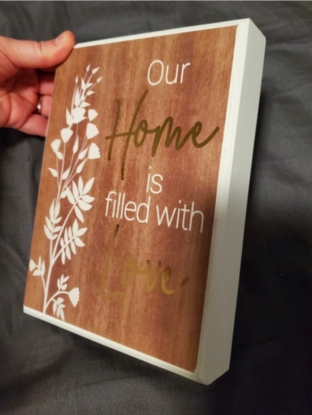 Wooden Sign - Picture 2 of 2